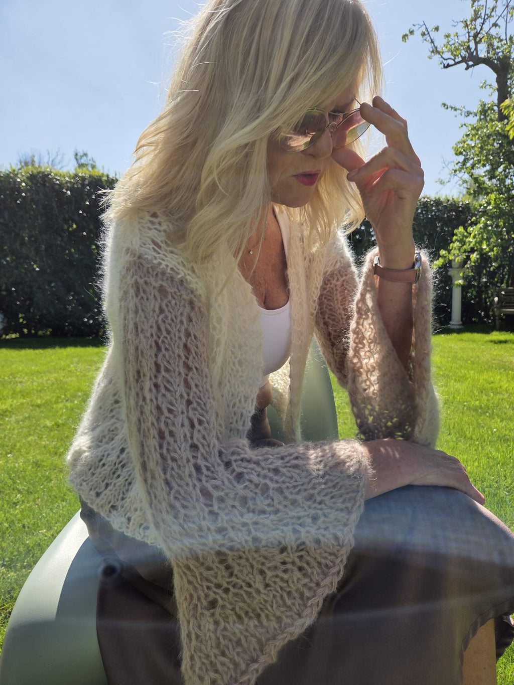Cardigan Nude solaire