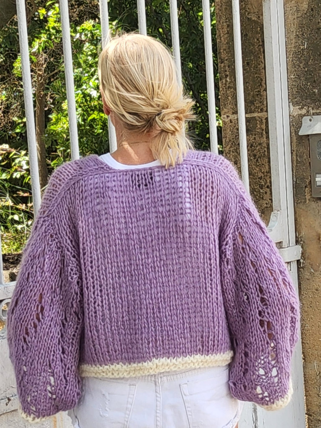 Cardigan Améthyste