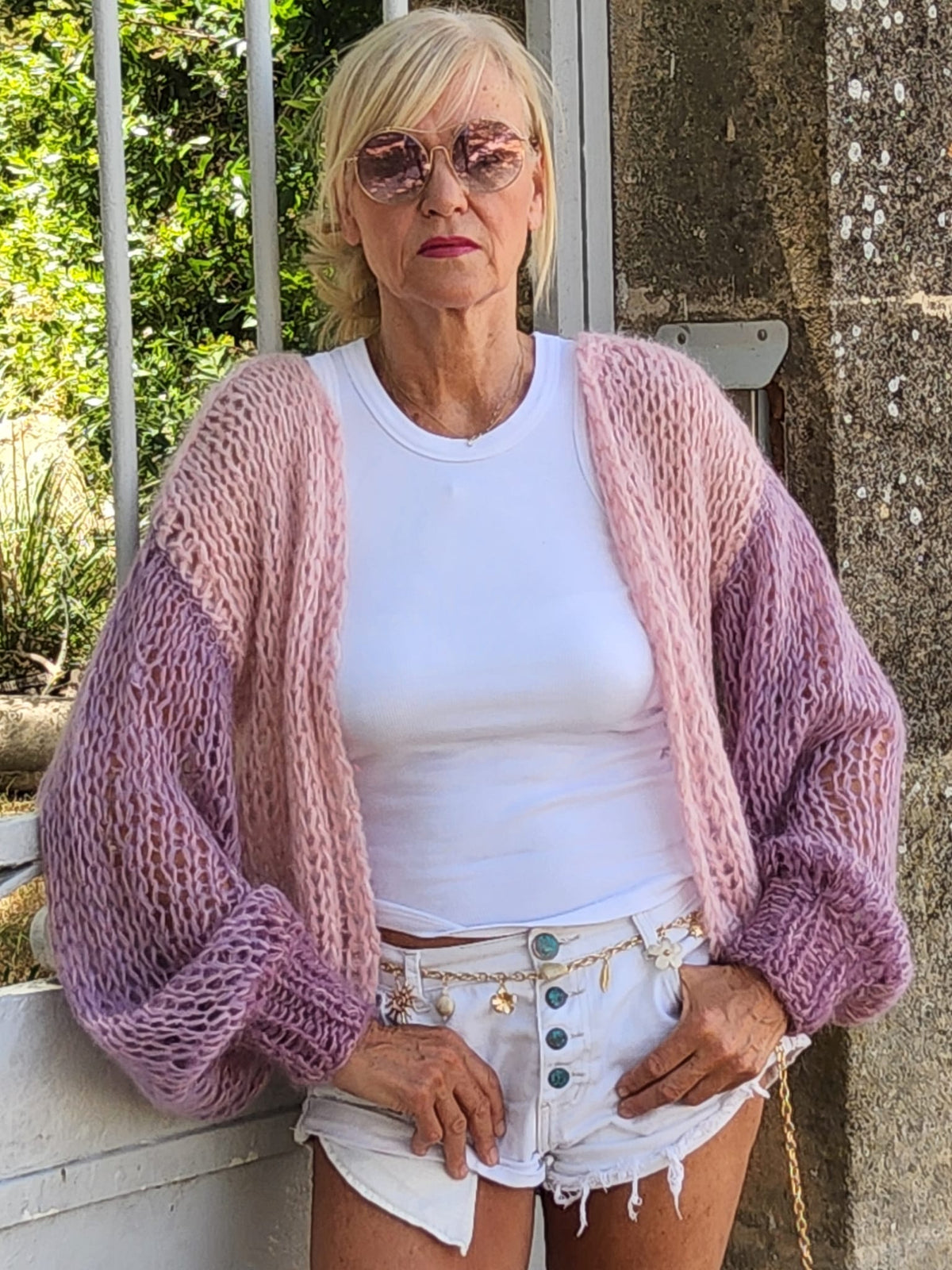 Cardigan Nuage Rosé