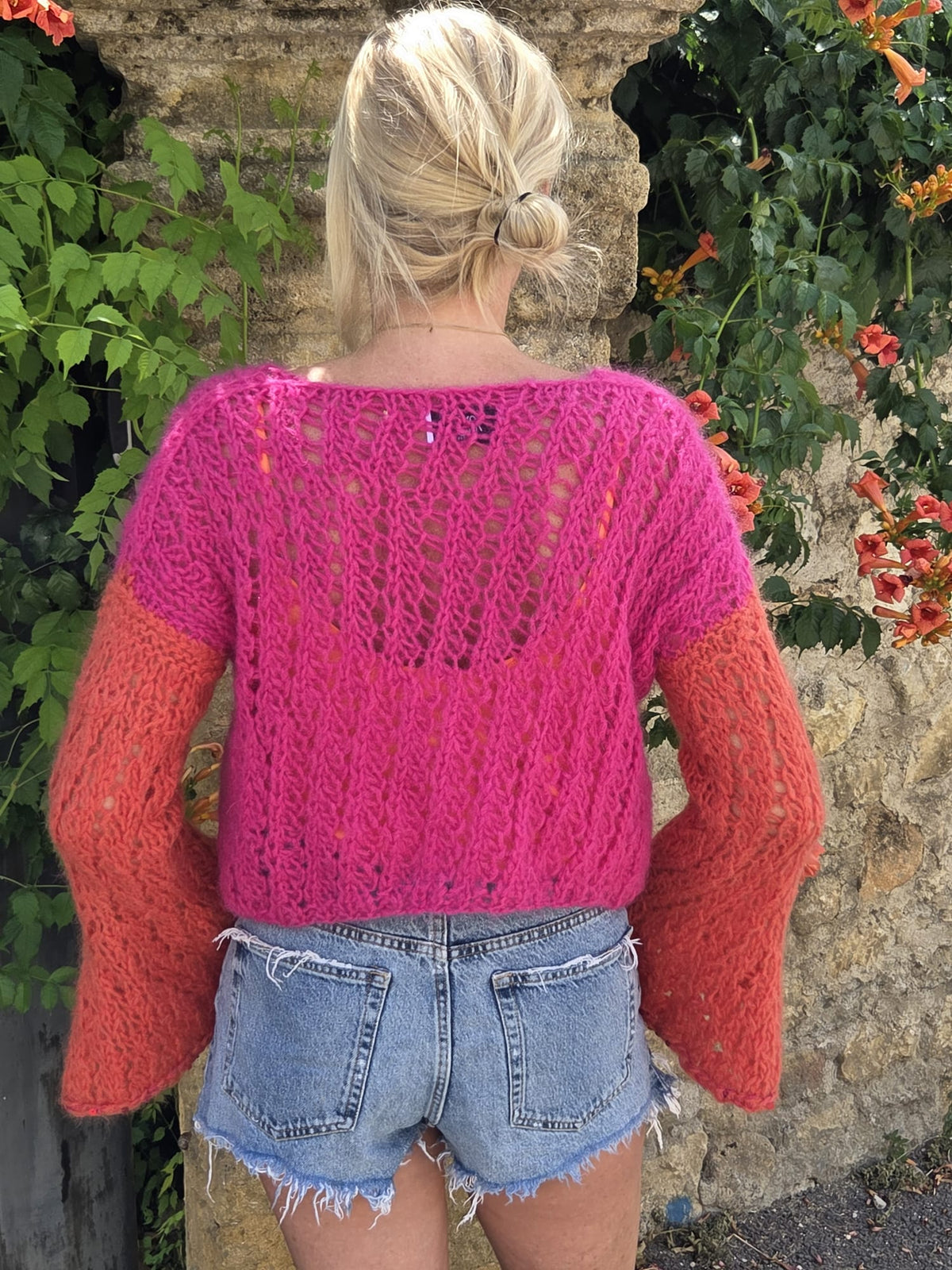 Cardigan Corail Sauvage