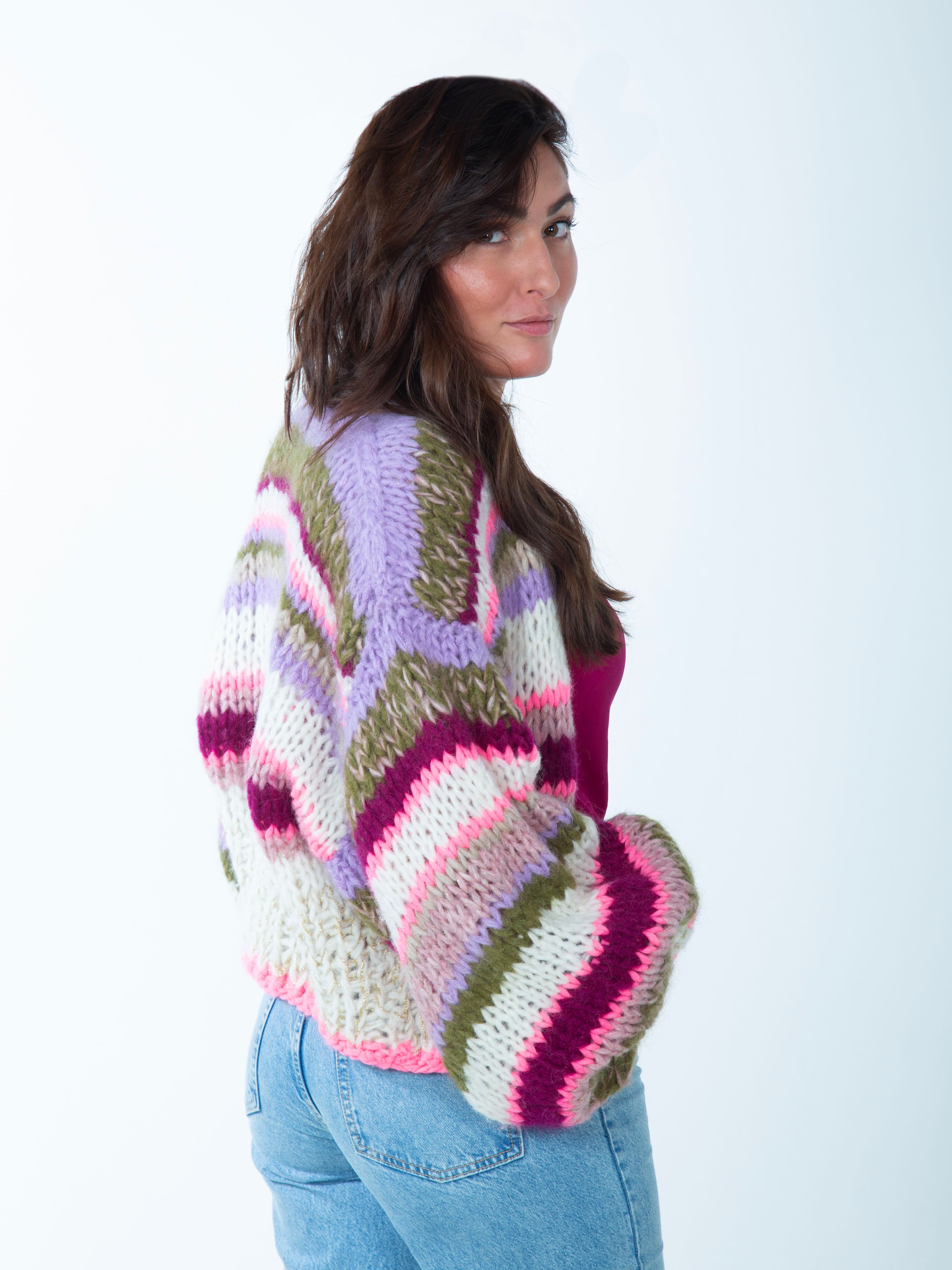 Cardigan Pivoine