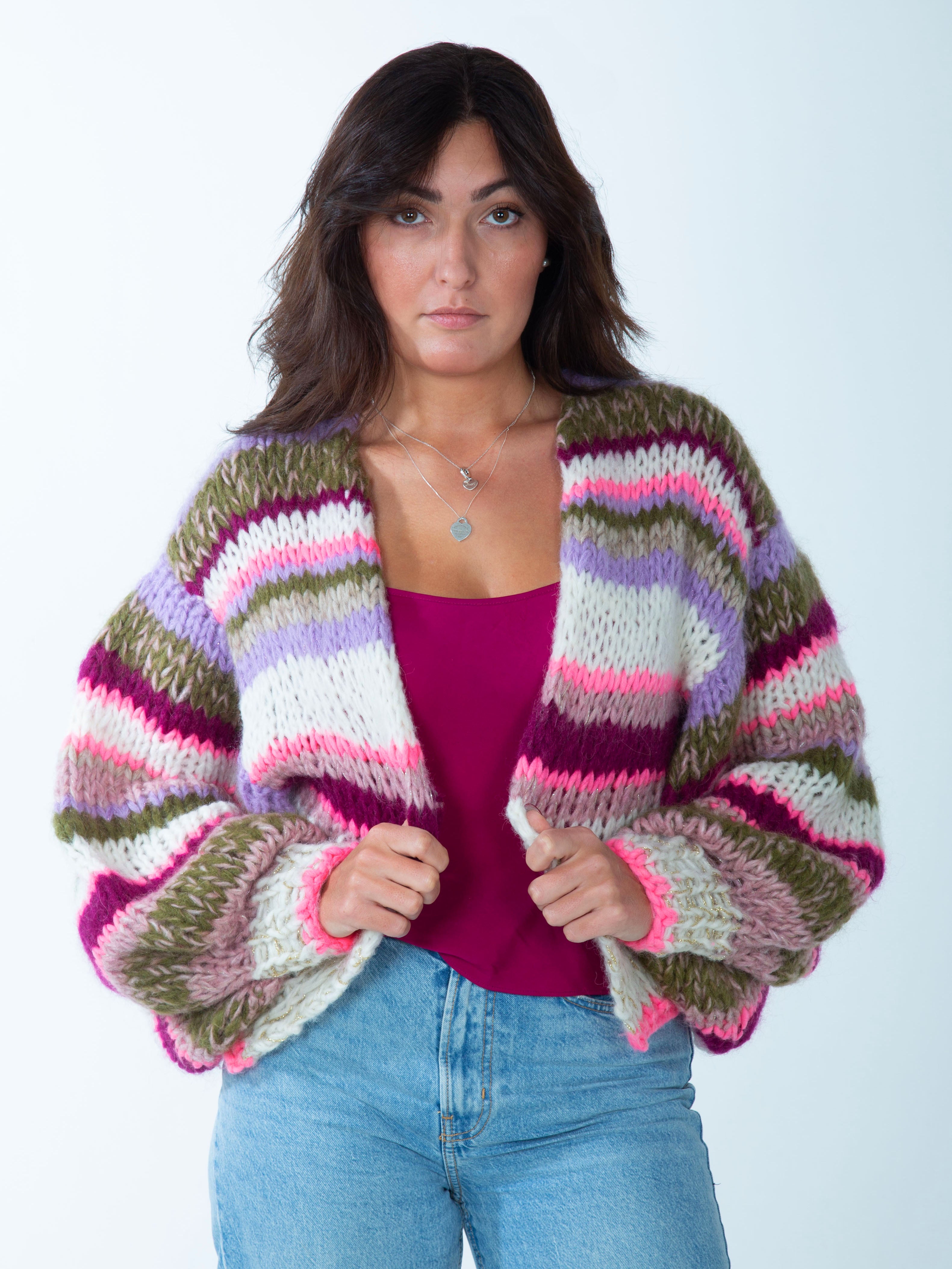 Cardigan Pivoine