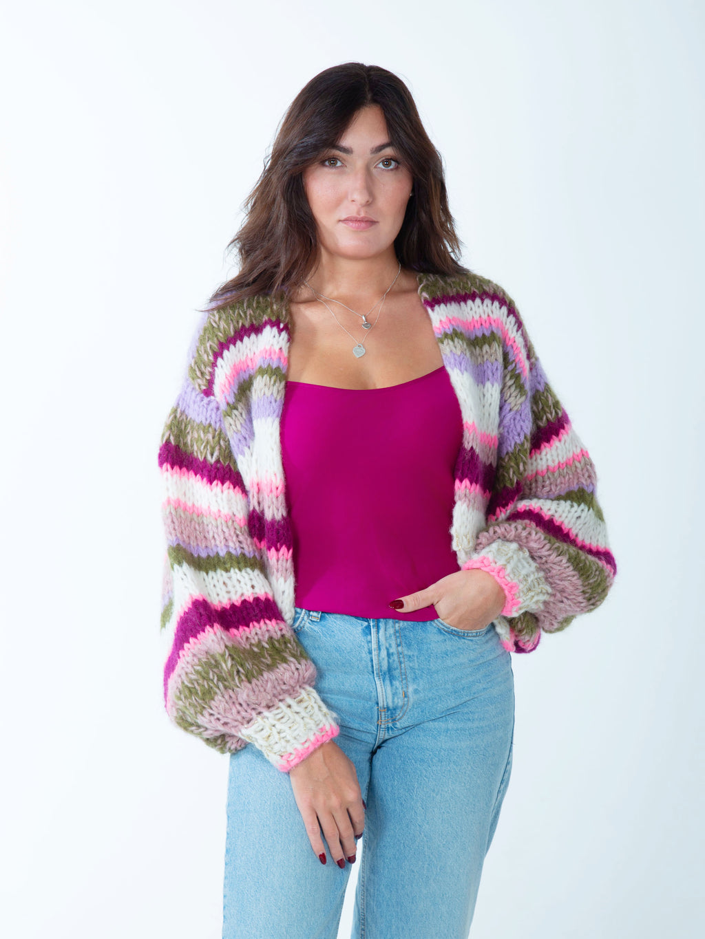 Cardigan Pivoine