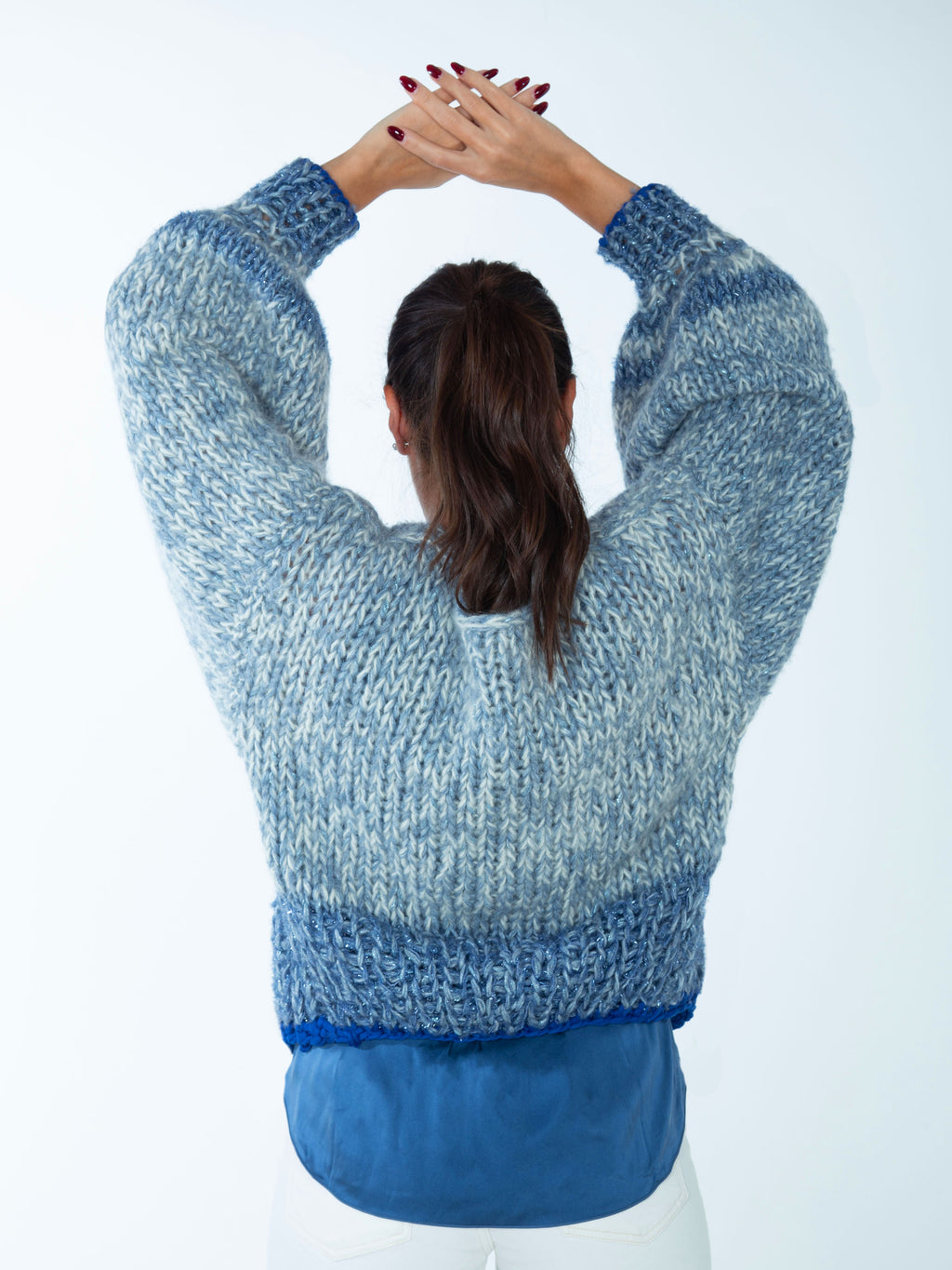 Cardigan Azur