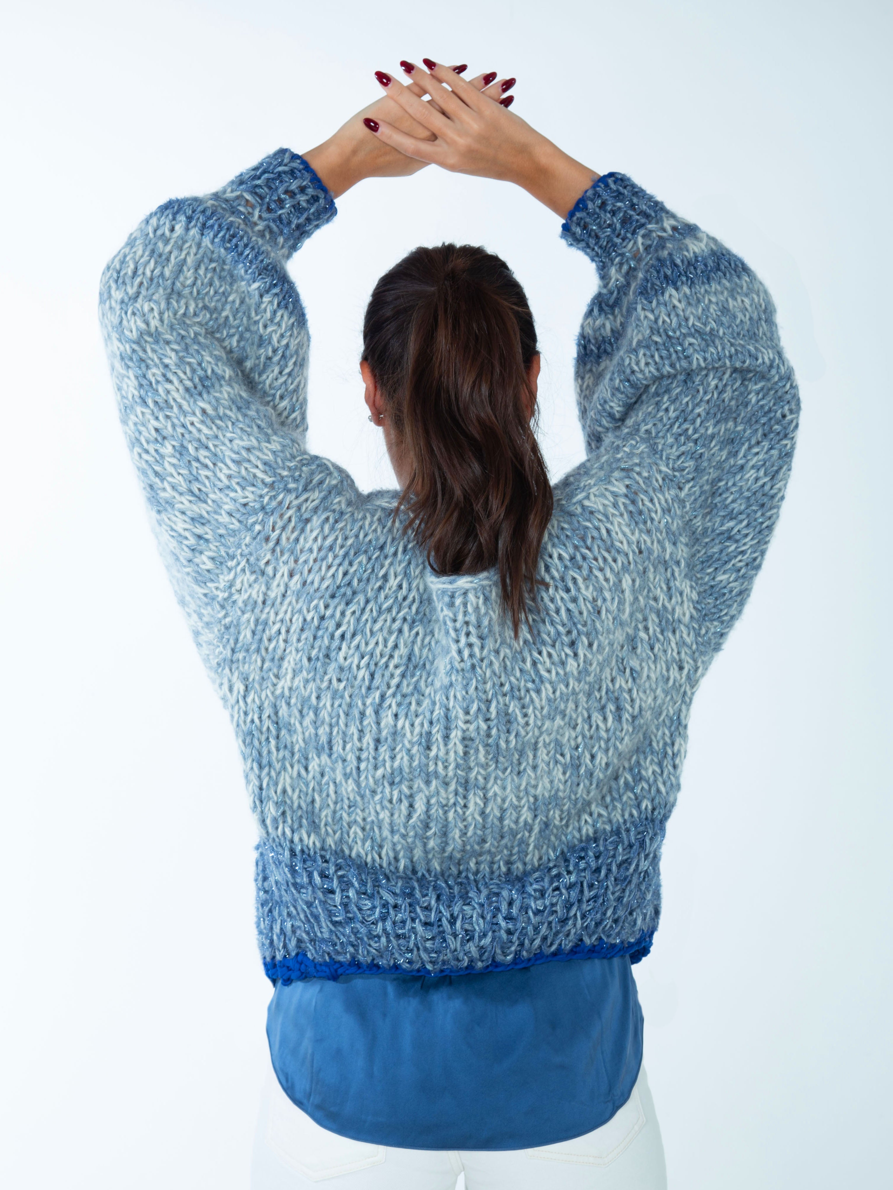 Cardigan Azur