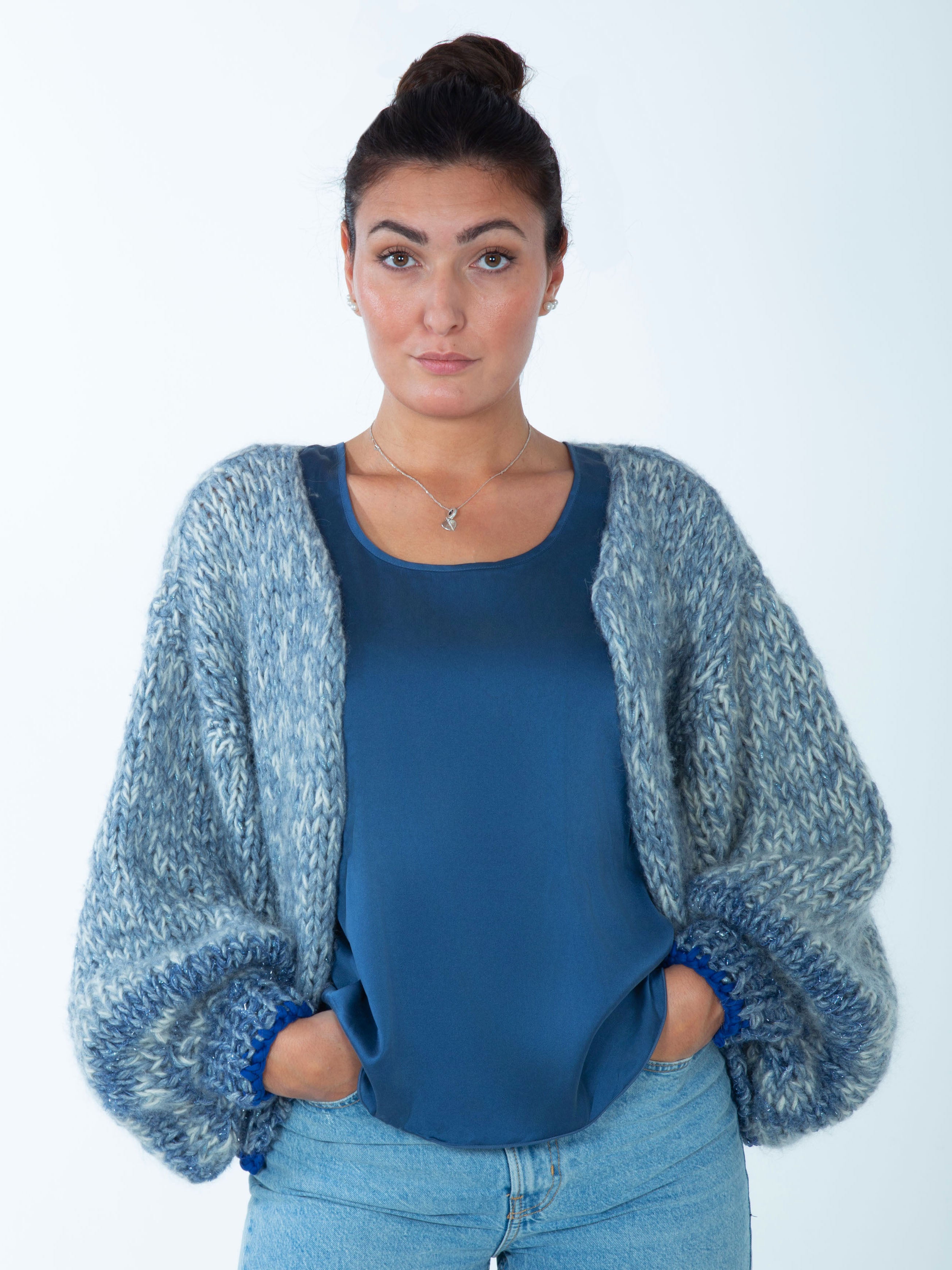 Cardigan Azur